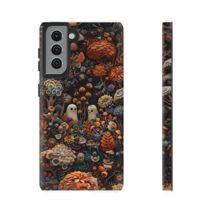 Zauberhafte Wald iPhone Hülle, Mystisches Pilz &amp; Laub Design, Zauberhafte Schutzhülle, Robuste Handyhüllen