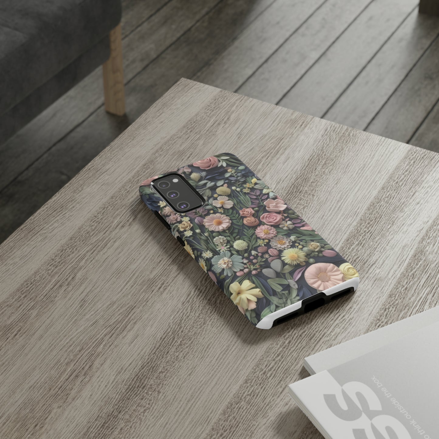 Custodia per iPhone Blossoming Abundance, design floreale vintage, cover per smartphone chic e protettiva, custodie per telefoni resistenti