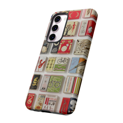 Matchbook Phone Case, Tough Phone Cases