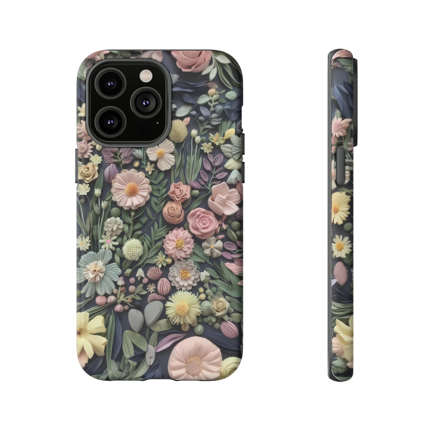 Custodia per iPhone Blossoming Abundance, design floreale vintage, cover per smartphone chic e protettiva, custodie per telefoni resistenti