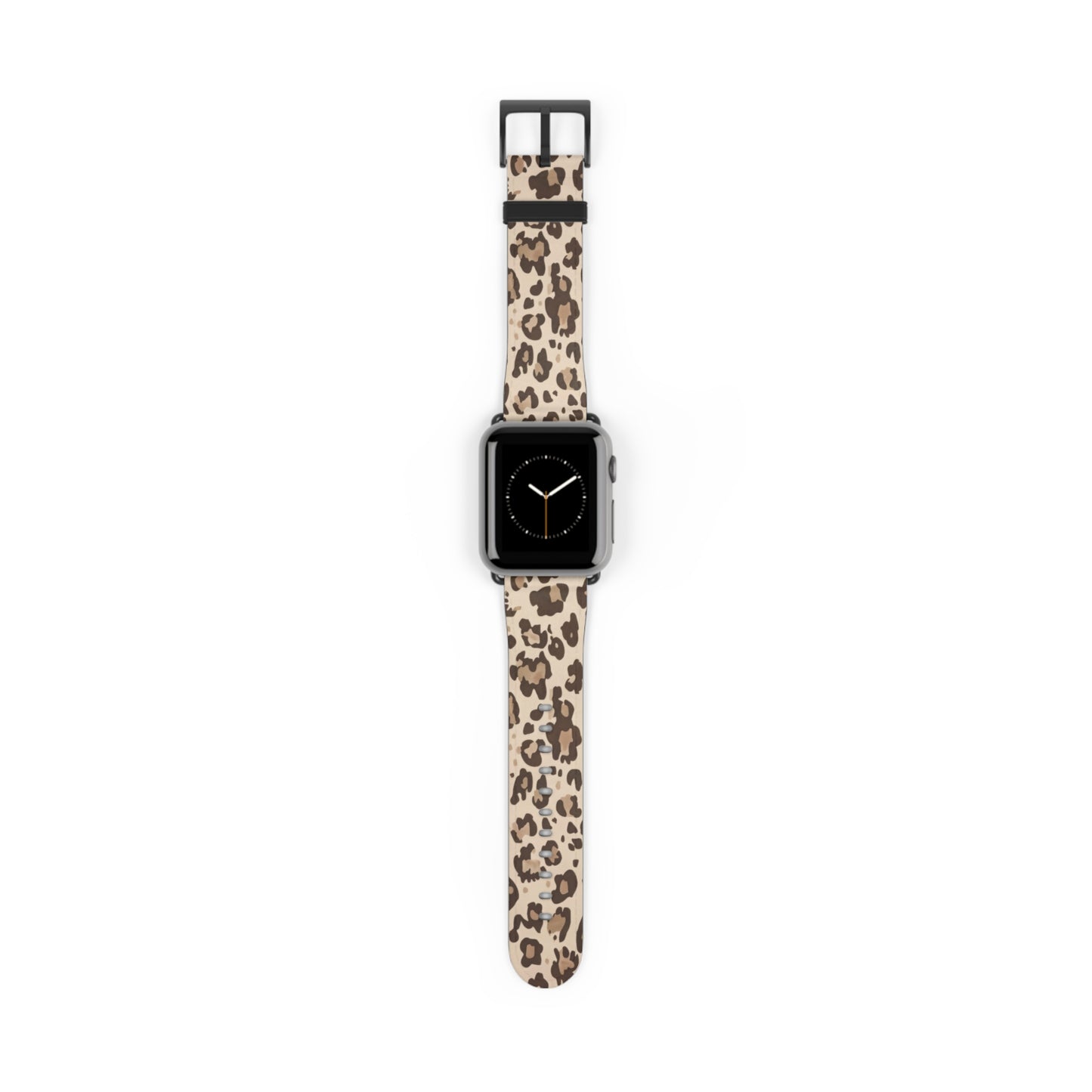 Safari Chic Leopardenmuster Apple Watch Band | Armband mit Wildtiermuster. Apple Watch Band Apple Watch Armbänder für Serie 4 5 6 7 8 9 ULTRA SE 38/40/41 mm und 42/44/45 mm veganes Kunstlederband 