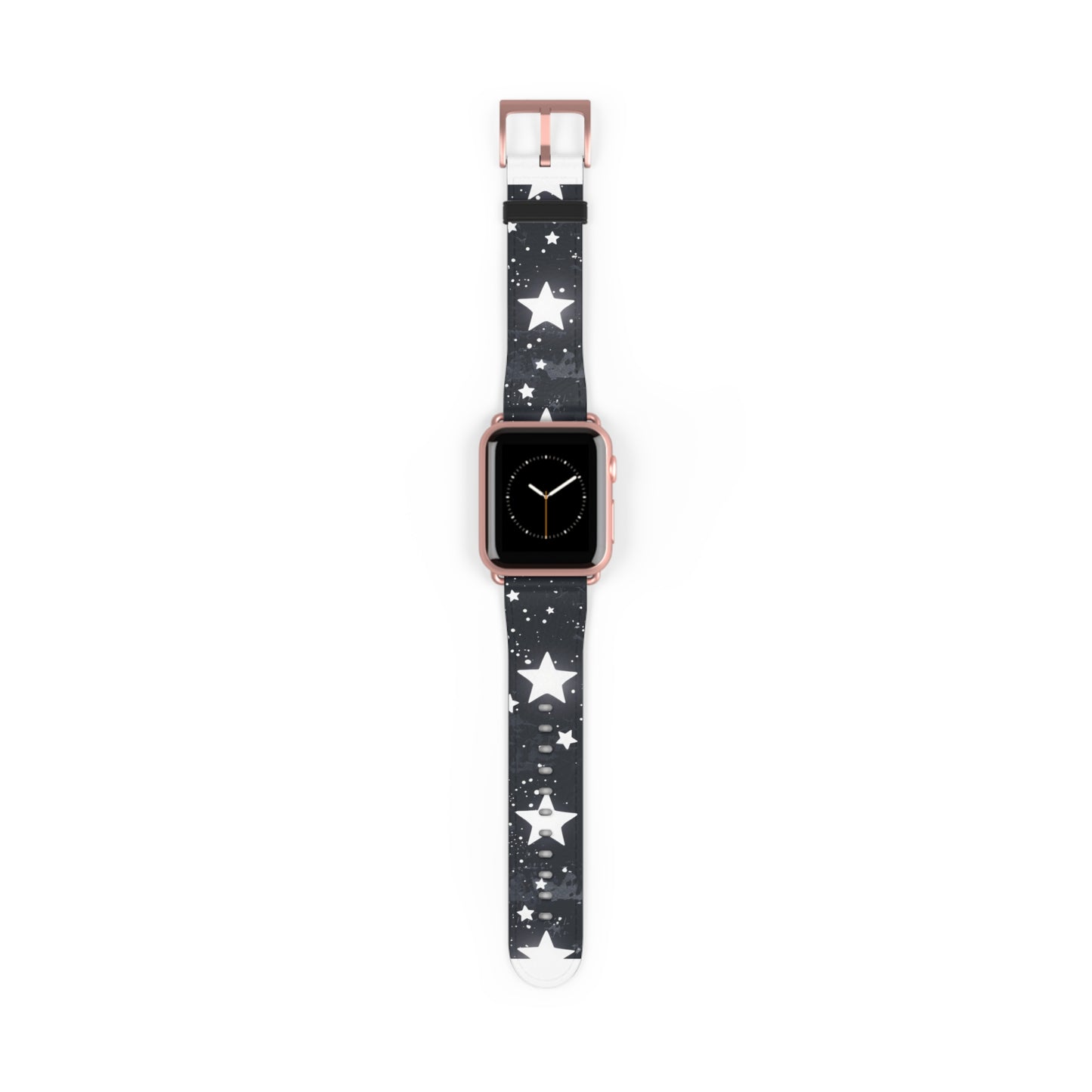 Celestial Stars Night Sky Smartwatch Band | Galactic Theme Watch Strap | Fashionable Astronomy-Inspired Accessory. Apple Watch Band Apple Watch Straps For Series 4 5 6 7 8 9 ULTRA SE 38/40/41mm & 42/44/45mm Vegan Faux Leather Band