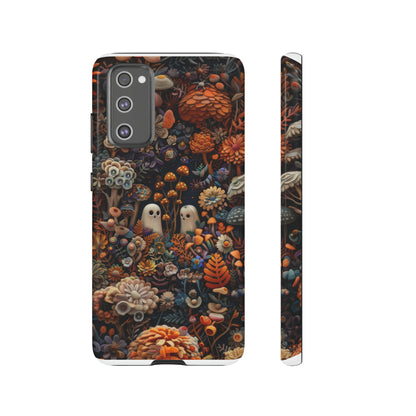 Zauberhafte Wald iPhone Hülle, Mystisches Pilz &amp; Laub Design, Zauberhafte Schutzhülle, Robuste Handyhüllen