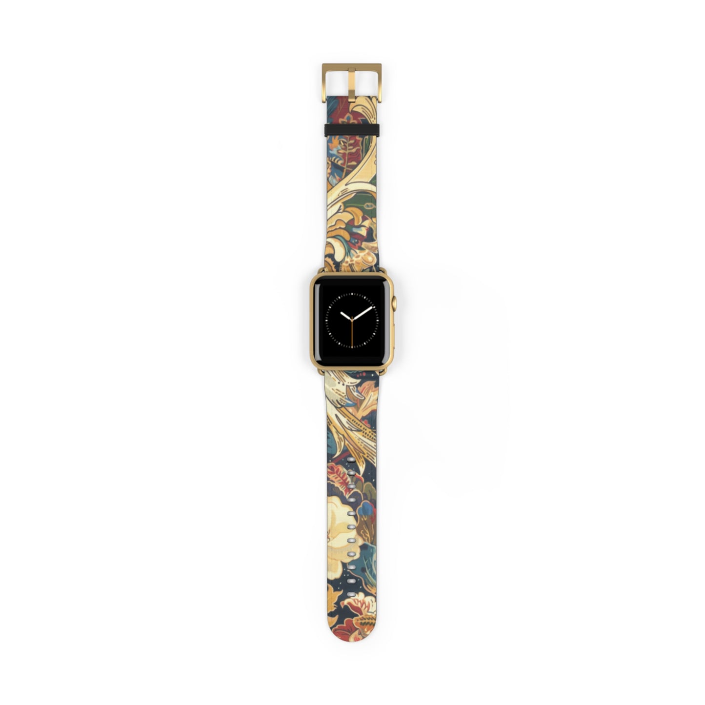 Renaissance Revival Apple Watch Strap, Luxurious Tapestry Style Band, Classic Artwork Accessory for the Fashion Connoisseur. Apple Watch Band Apple Watch Straps For Series 4 5 6 7 8 9 ULTRA SE 38/40/41mm & 42/44/45mm Vegan Faux Leather Band