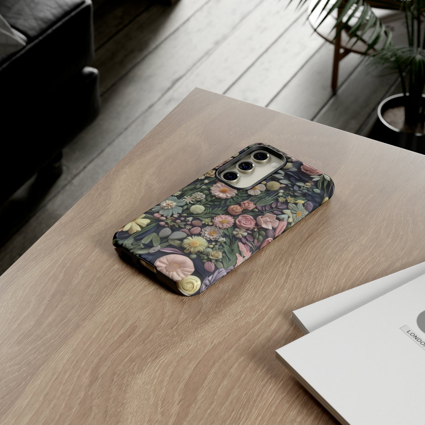 Custodia per iPhone Blossoming Abundance, design floreale vintage, cover per smartphone chic e protettiva, custodie per telefoni resistenti