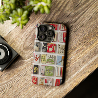 Matchbook Phone Case, Tough Phone Cases