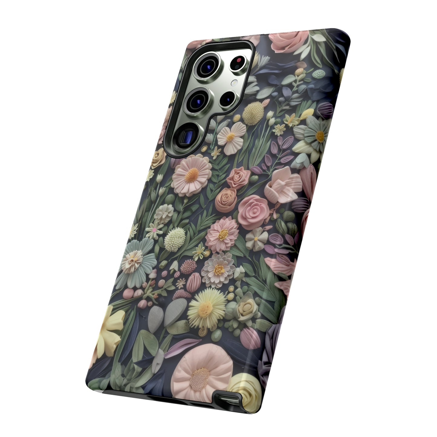 Custodia per iPhone Blossoming Abundance, design floreale vintage, cover per smartphone chic e protettiva, custodie per telefoni resistenti