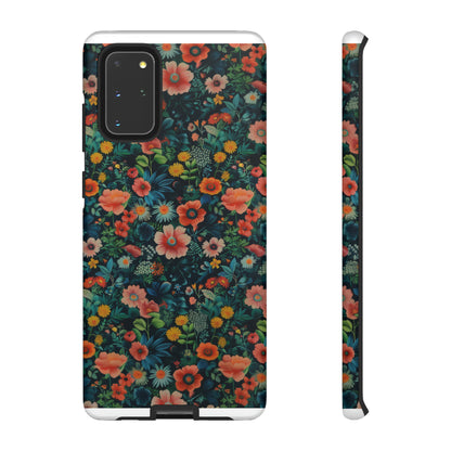 Custodia per iPhone Prato vibrante, esplosione floreale colorata, cover per telefono resistente ed elegante, custodie per telefono resistenti