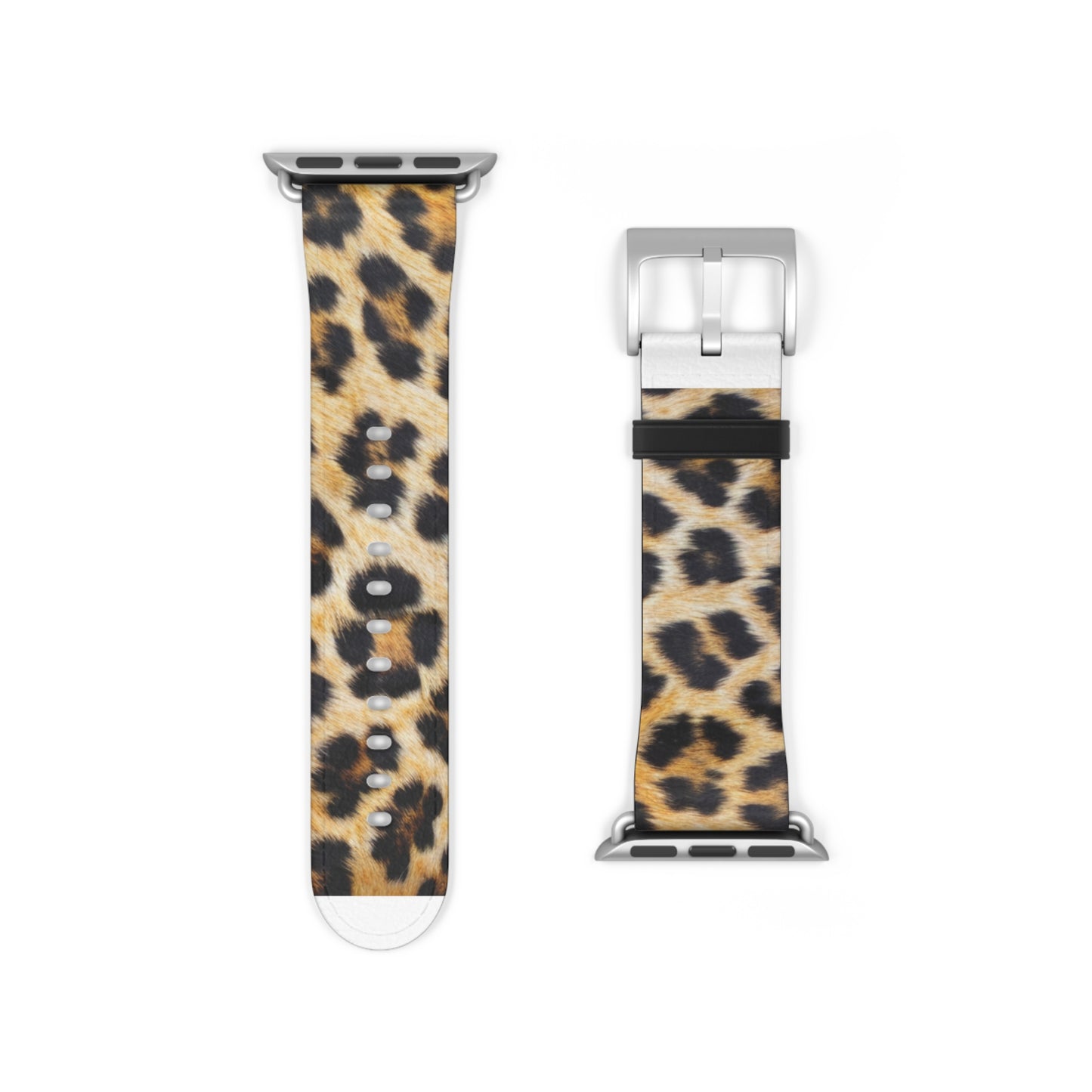 Bold Leopard Print Apple Watch Band, Exotic Animal Pattern, Trendy Fashion-Forward Smartwatch Strap. Apple Watch Band Apple Watch Straps For Series 4 5 6 7 8 9 ULTRA SE 38/40/41mm & 42/44/45mm Vegan Faux Leather Band