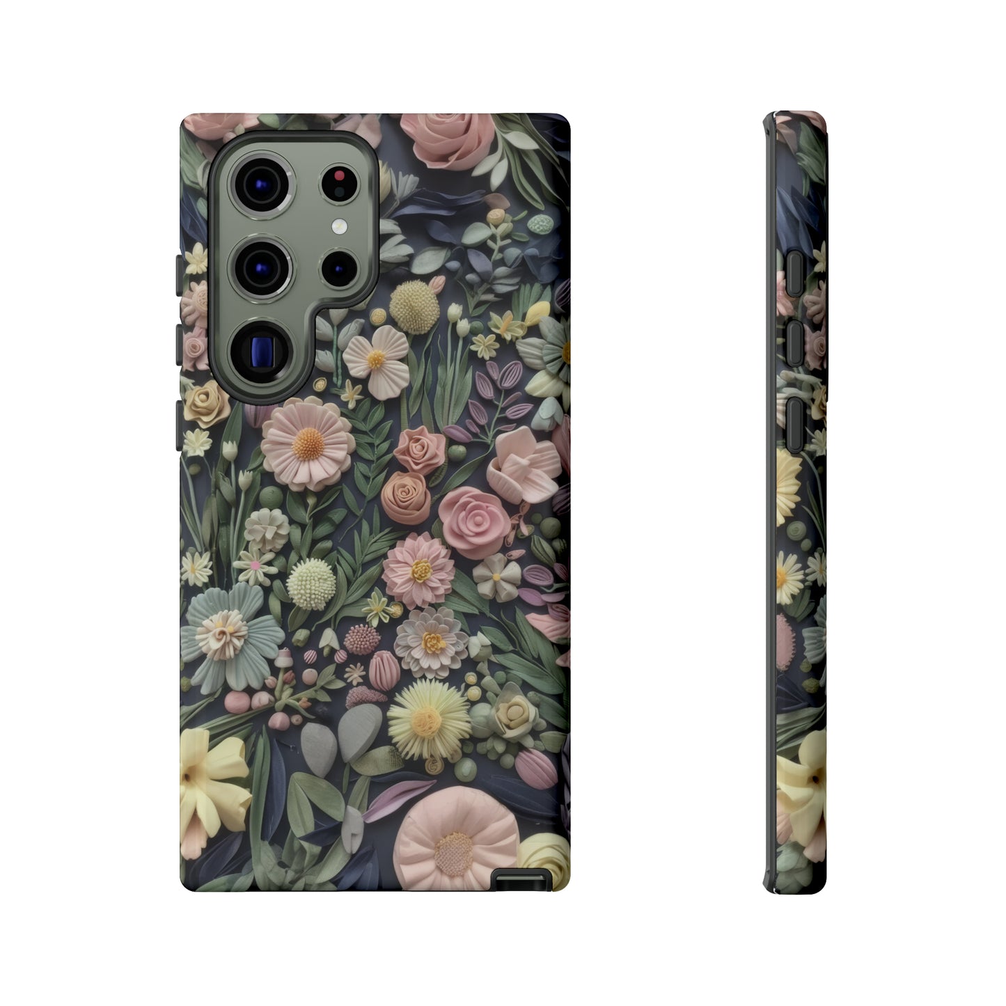 Custodia per iPhone Blossoming Abundance, design floreale vintage, cover per smartphone chic e protettiva, custodie per telefoni resistenti