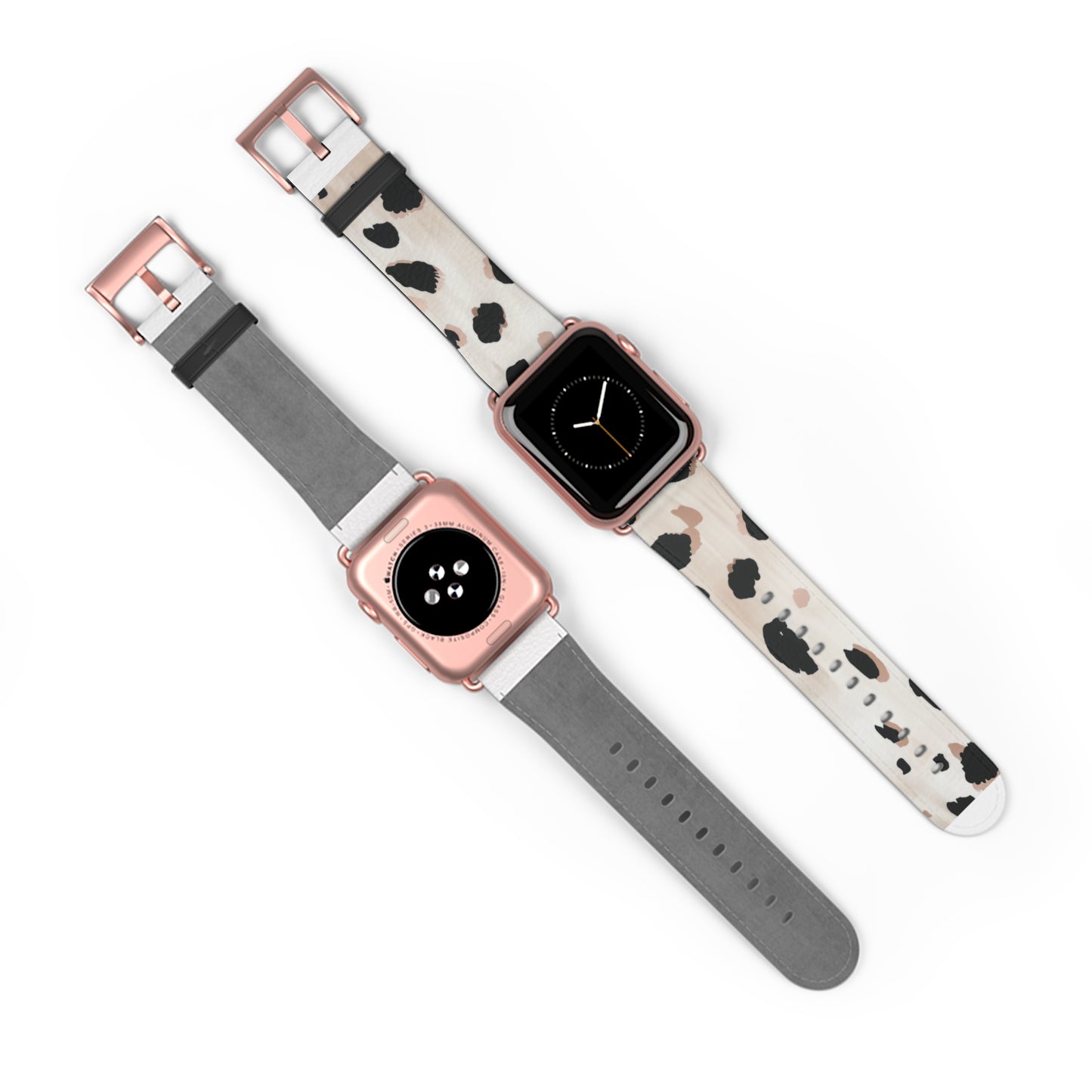 Trendy Animal Print Apple Watch Band, Chic Leopard Print Accessory, Fashion-Forward Watch Band, Unique Gift Idea. Apple Watch Band Apple Watch Straps For Series 4 5 6 7 8 9 ULTRA SE 38/40/41mm & 42/44/45mm Vegan Faux Leather Band