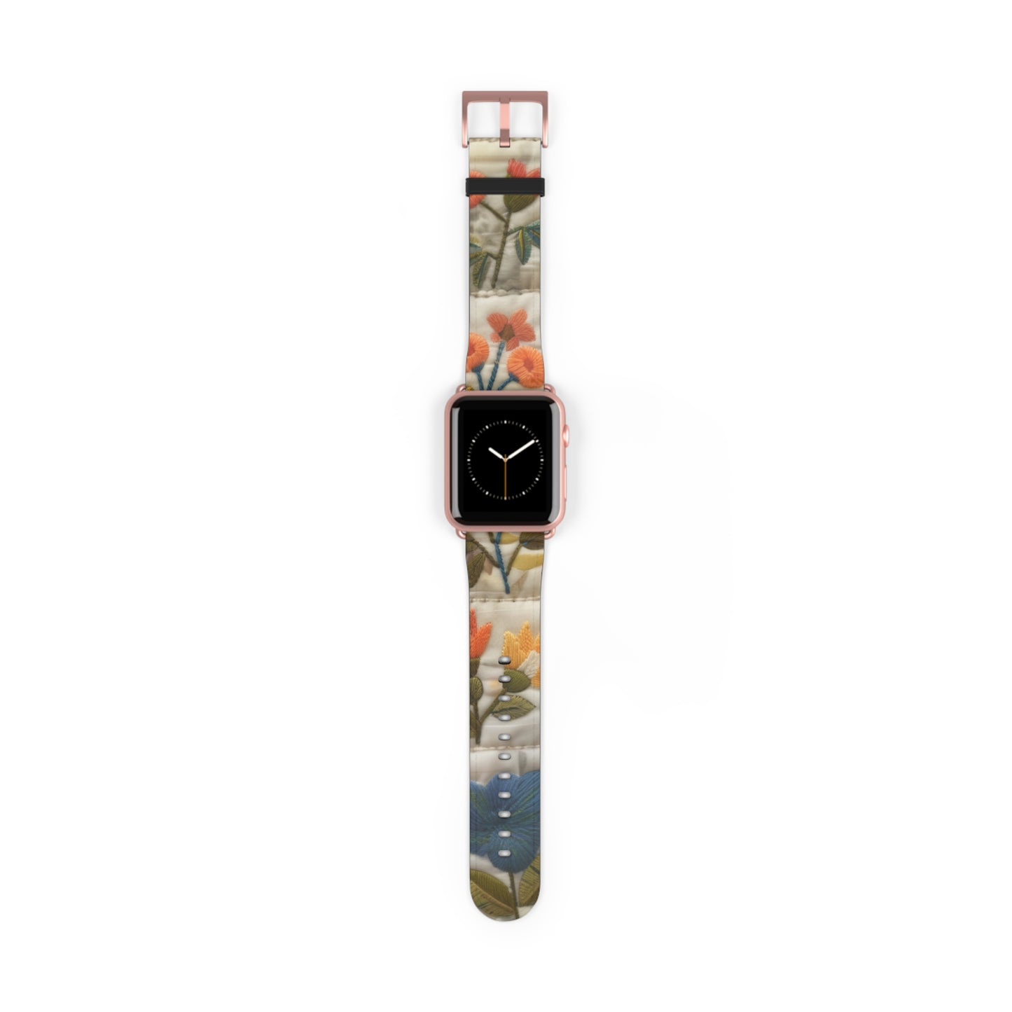 Cozy Autumn Vibes Knitted Pattern Apple Watch Band, Warm Tones & Textured Design Smartwatch Strap. Apple Watch Band Apple Watch Straps For Series 4 5 6 7 8 9 ULTRA SE 38/40/41mm & 42/44/45mm Vegan Faux Leather Band