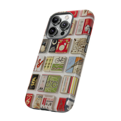 Matchbook Phone Case, Tough Phone Cases