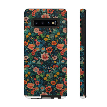 Custodia per iPhone Prato vibrante, esplosione floreale colorata, cover per telefono resistente ed elegante, custodie per telefono resistenti