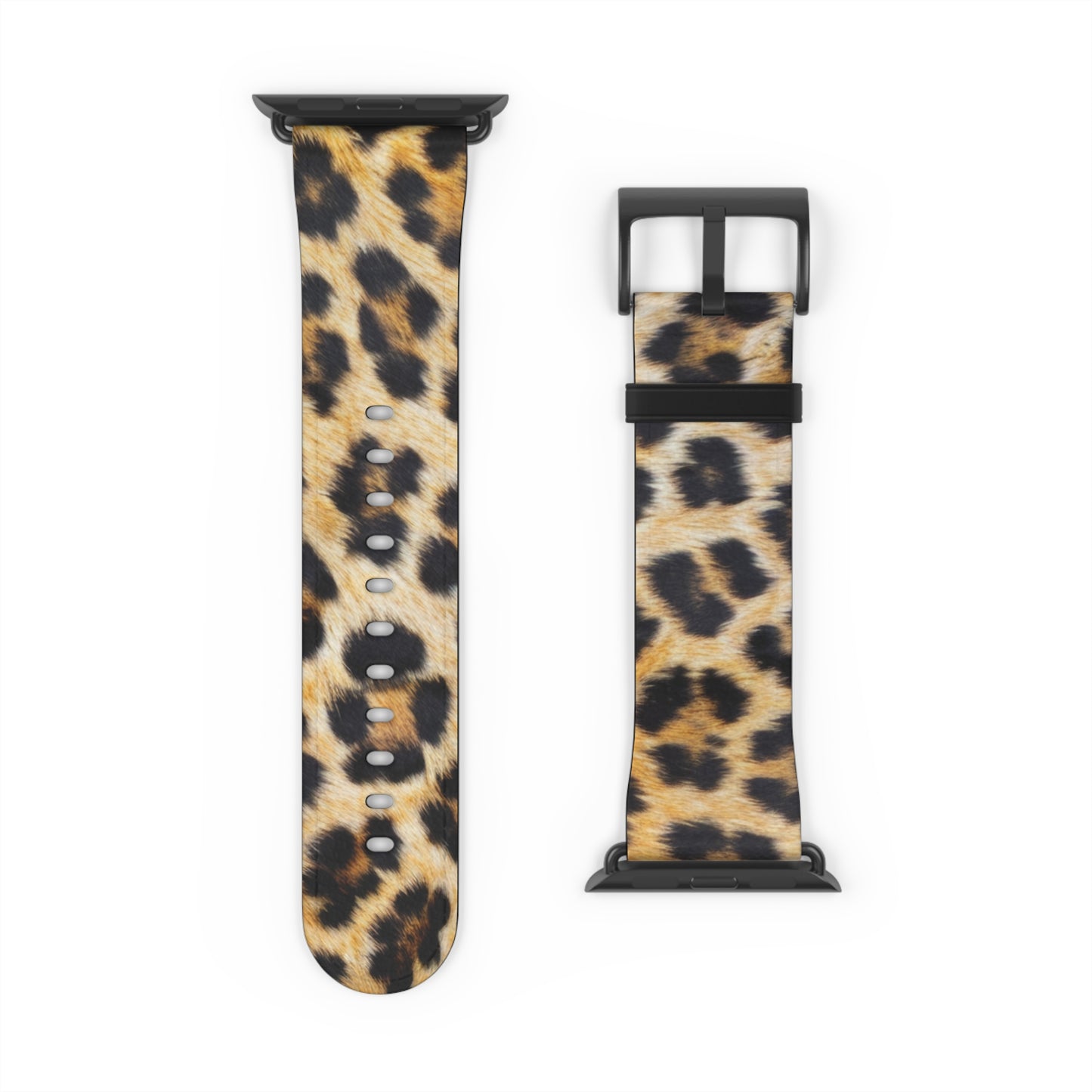 Bold Leopard Print Apple Watch Band, Exotic Animal Pattern, Trendy Fashion-Forward Smartwatch Strap. Apple Watch Band Apple Watch Straps For Series 4 5 6 7 8 9 ULTRA SE 38/40/41mm & 42/44/45mm Vegan Faux Leather Band