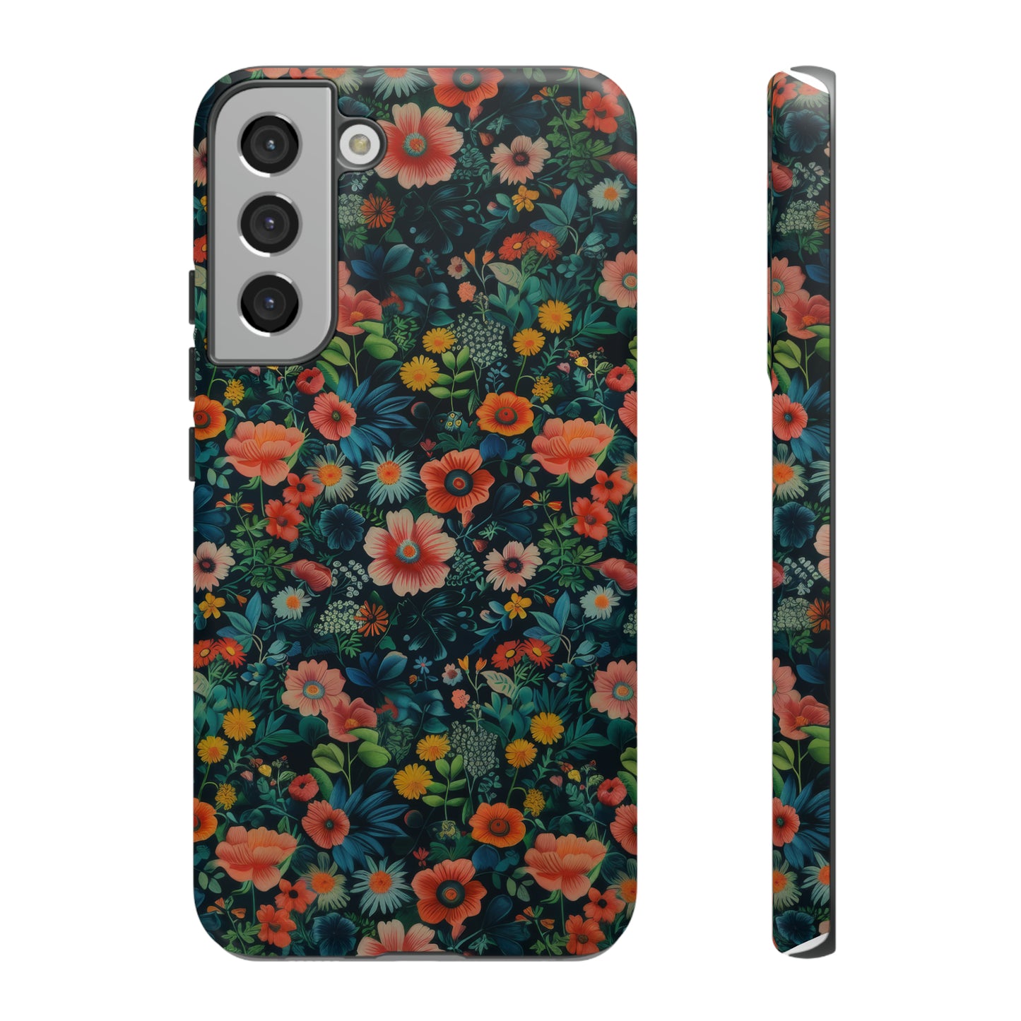 Custodia per iPhone Prato vibrante, esplosione floreale colorata, cover per telefono resistente ed elegante, custodie per telefono resistenti