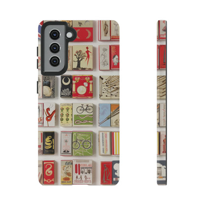 Matchbook Phone Case, Tough Phone Cases