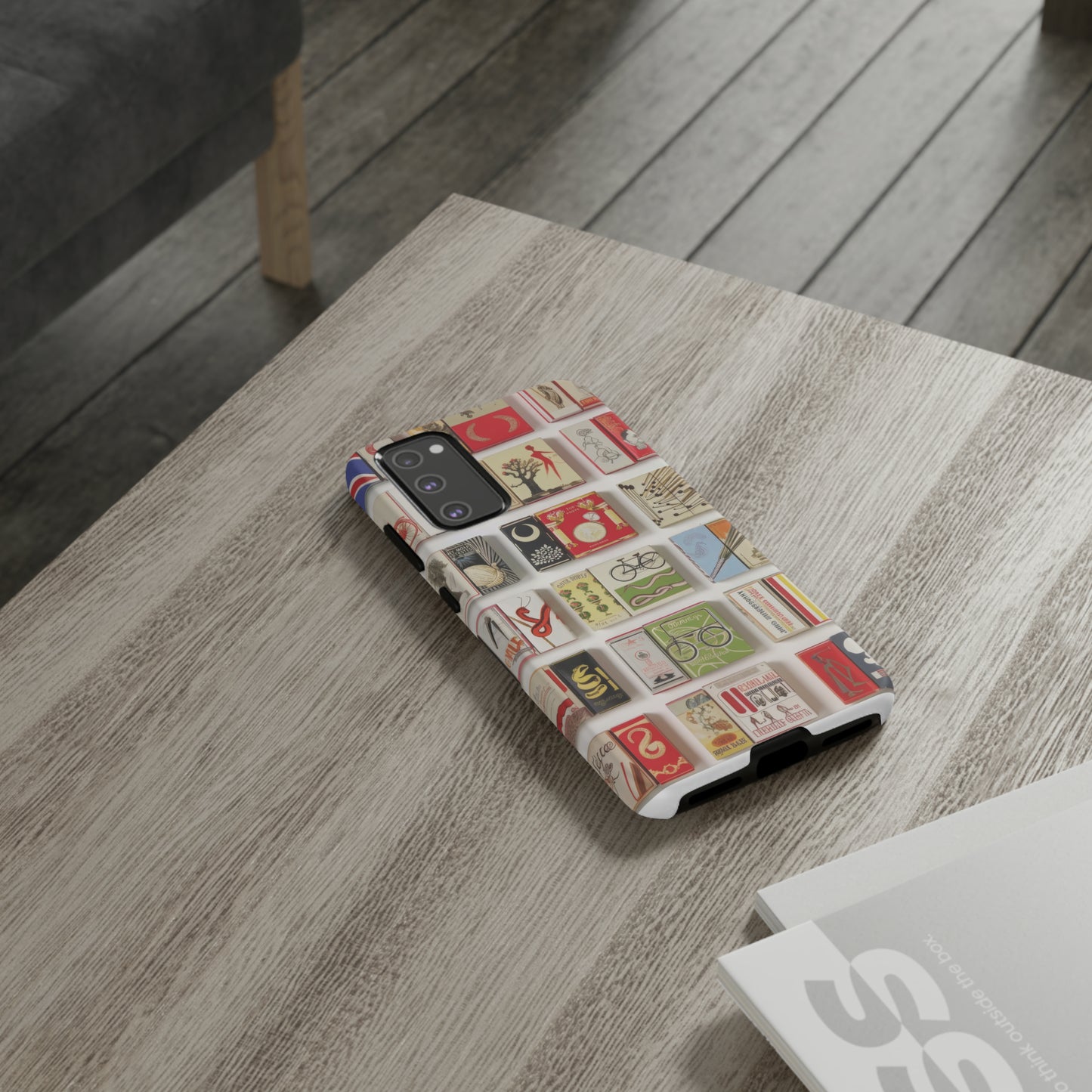 Matchbook Phone Case, Tough Phone Cases