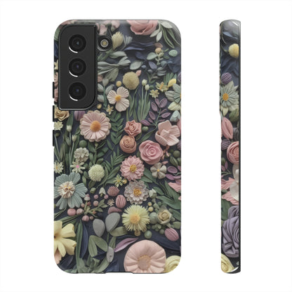 Custodia per iPhone Blossoming Abundance, design floreale vintage, cover per smartphone chic e protettiva, custodie per telefoni resistenti