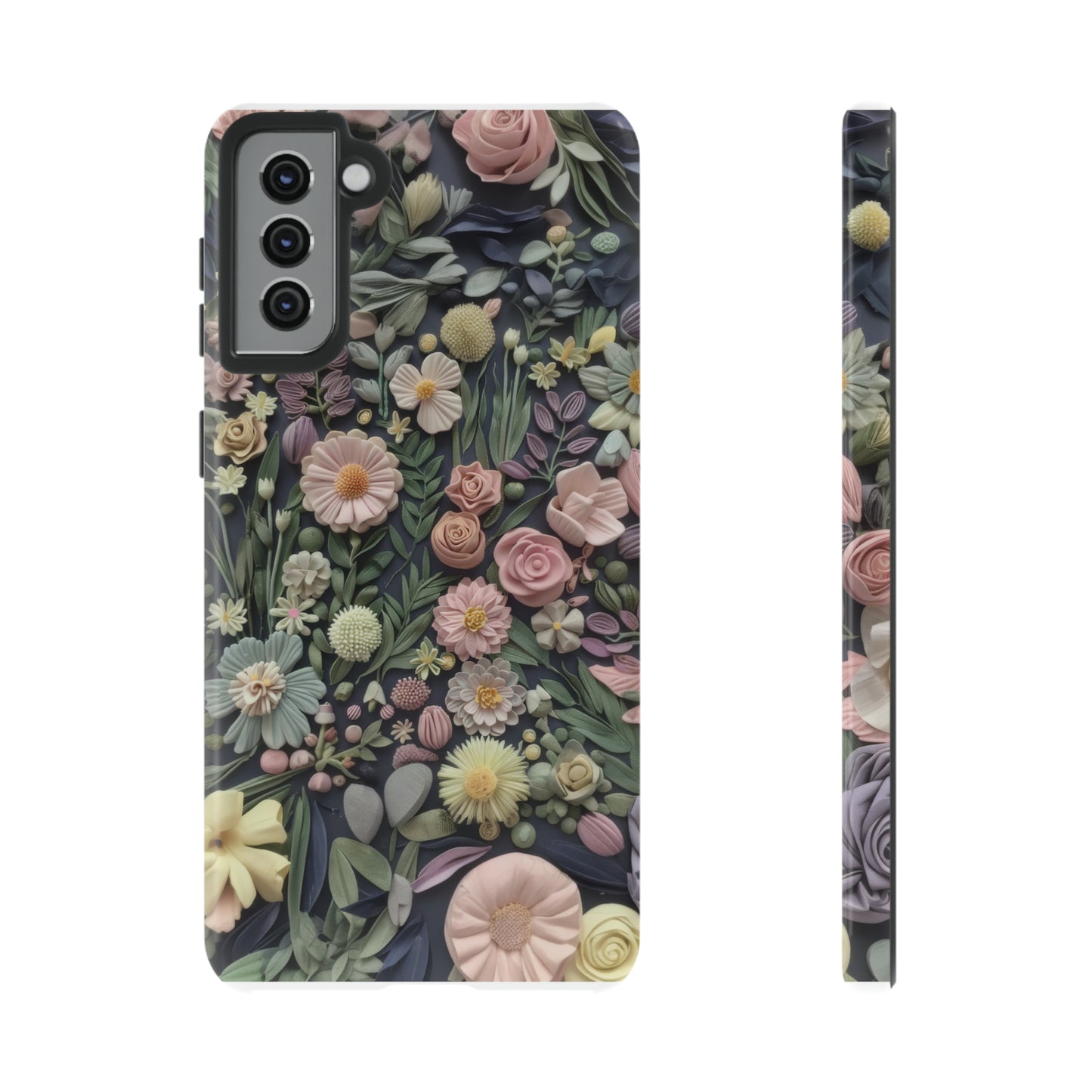 Custodia per iPhone Blossoming Abundance, design floreale vintage, cover per smartphone chic e protettiva, custodie per telefoni resistenti