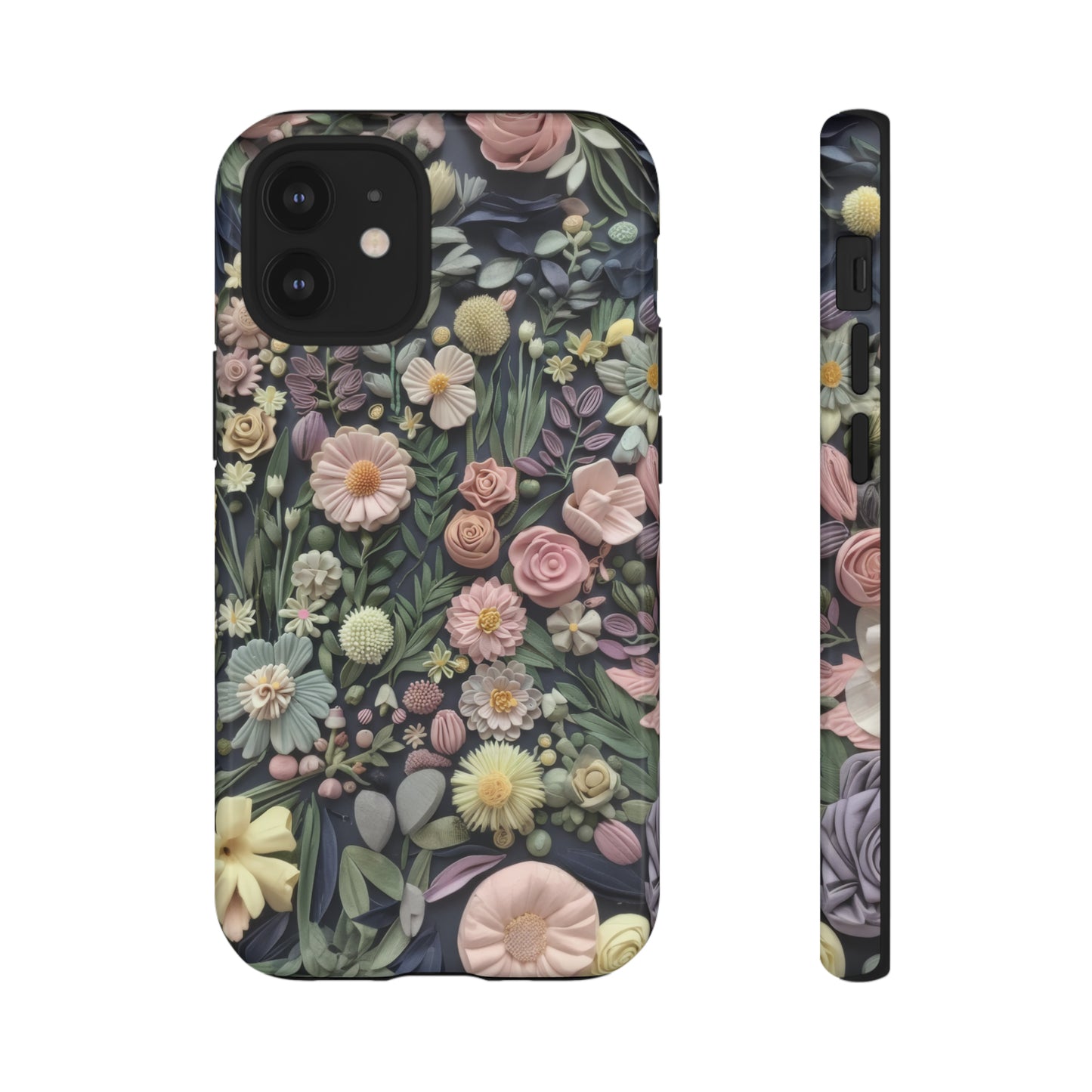 Custodia per iPhone Blossoming Abundance, design floreale vintage, cover per smartphone chic e protettiva, custodie per telefoni resistenti