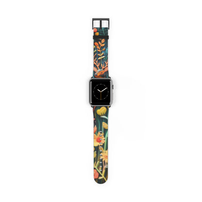 Cinturino per Apple Watch Fauna e flora della foresta incantata, Whimsical Woodland CreatK 