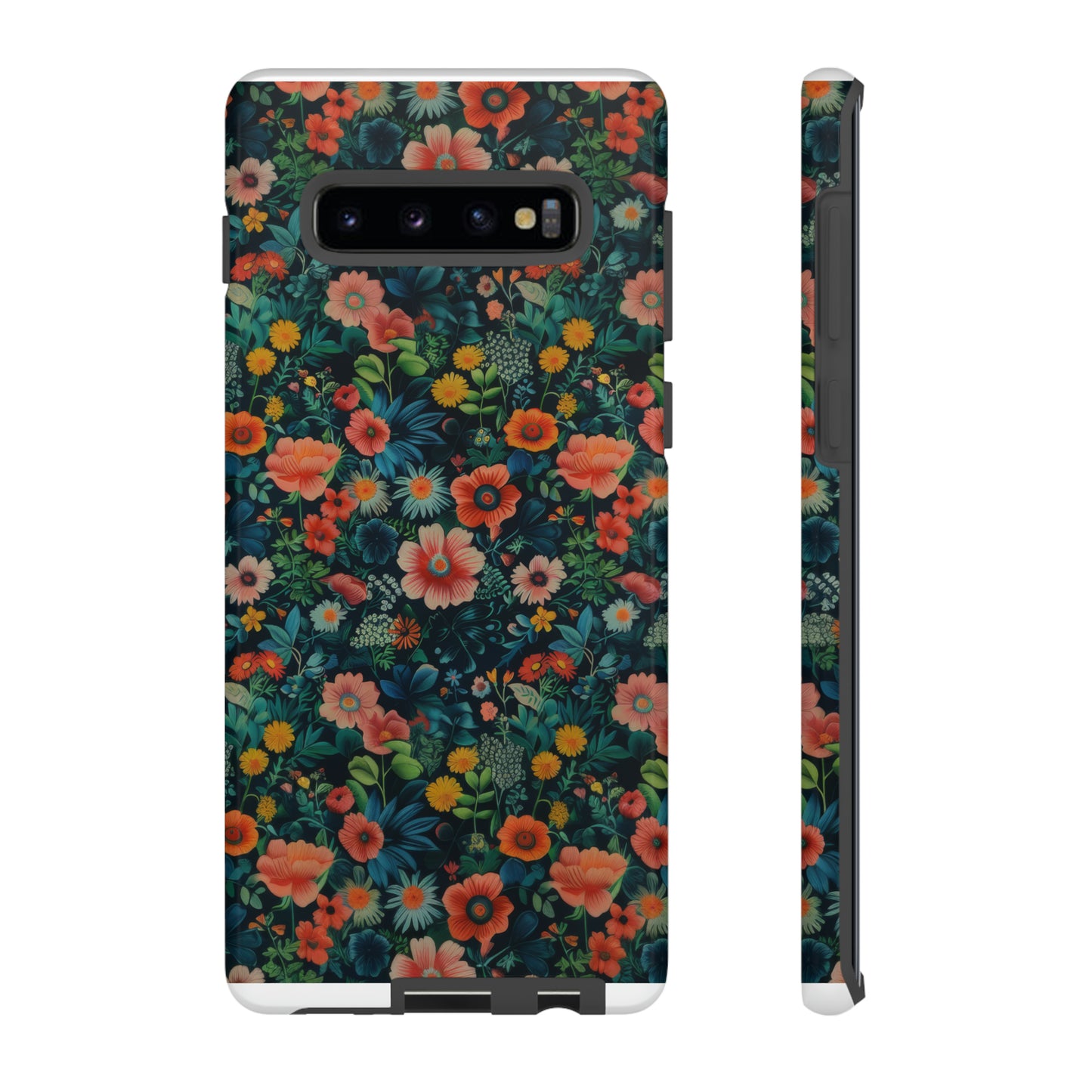 Custodia per iPhone Prato vibrante, esplosione floreale colorata, cover per telefono resistente ed elegante, custodie per telefono resistenti