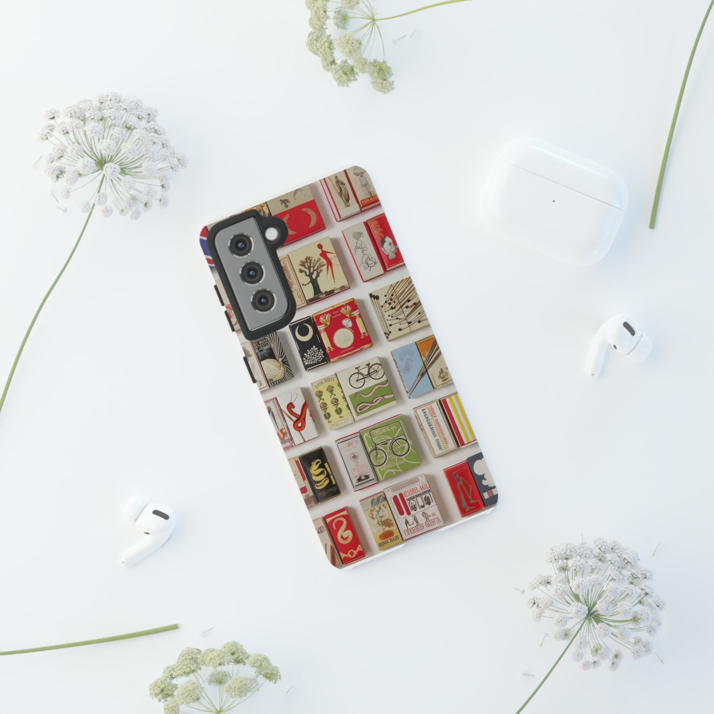 Matchbook Phone Case, Tough Phone Cases