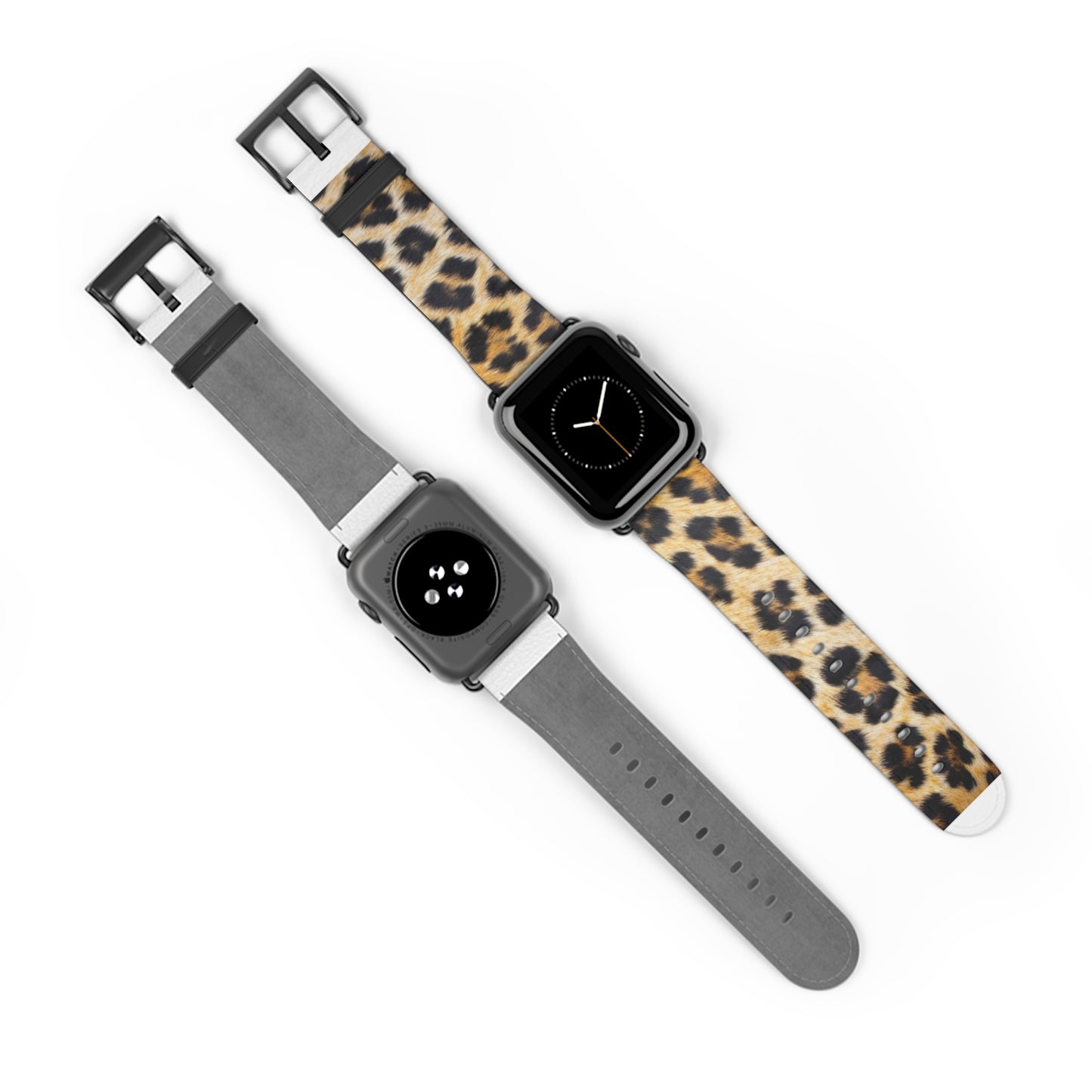 Bold Leopard Print Apple Watch Band, Exotic Animal Pattern, Trendy Fashion-Forward Smartwatch Strap. Apple Watch Band Apple Watch Straps For Series 4 5 6 7 8 9 ULTRA SE 38/40/41mm & 42/44/45mm Vegan Faux Leather Band