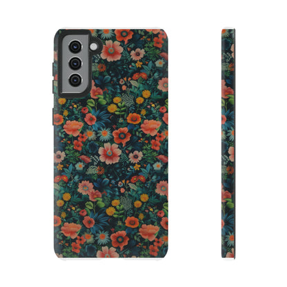 Custodia per iPhone Prato vibrante, esplosione floreale colorata, cover per telefono resistente ed elegante, custodie per telefono resistenti