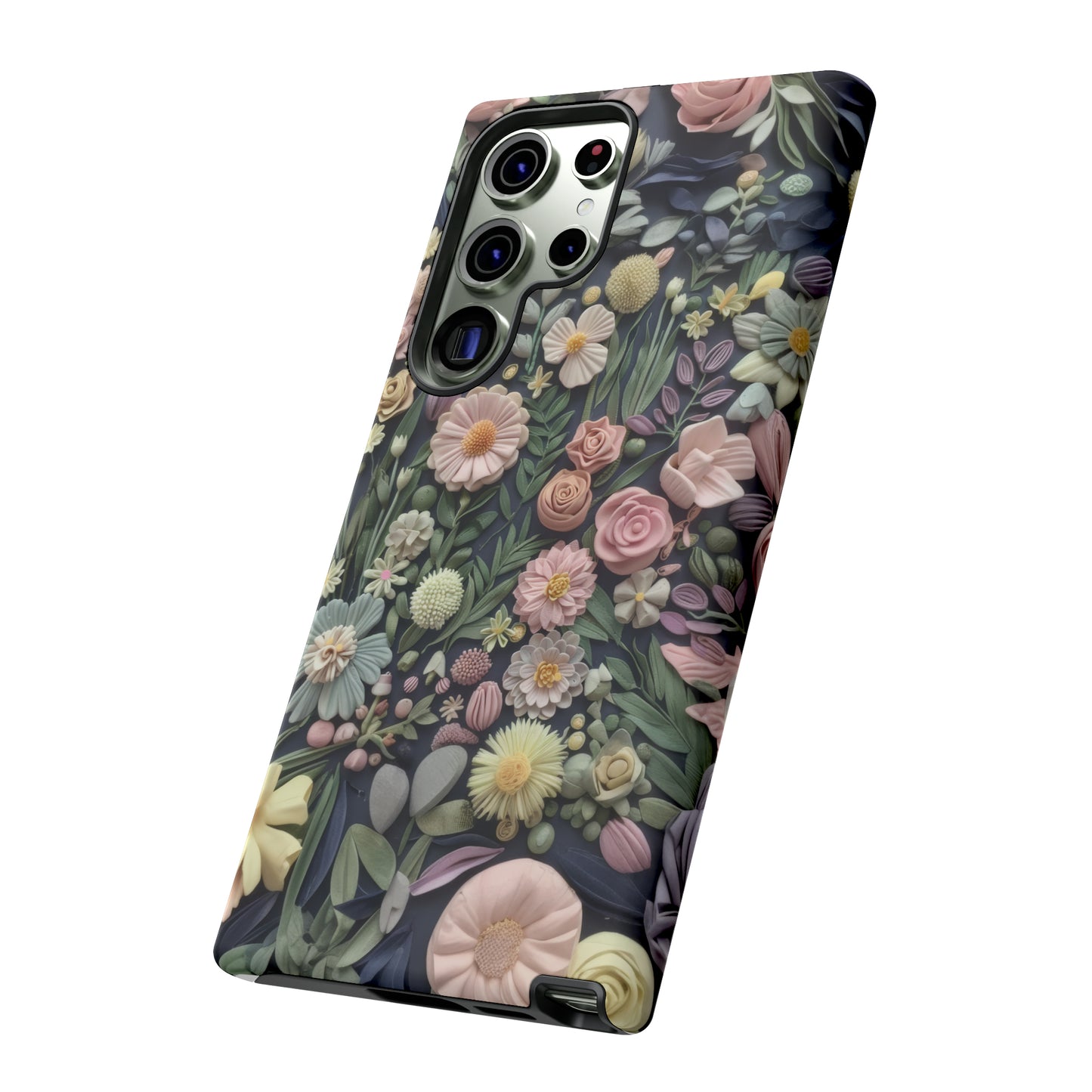 Custodia per iPhone Blossoming Abundance, design floreale vintage, cover per smartphone chic e protettiva, custodie per telefoni resistenti