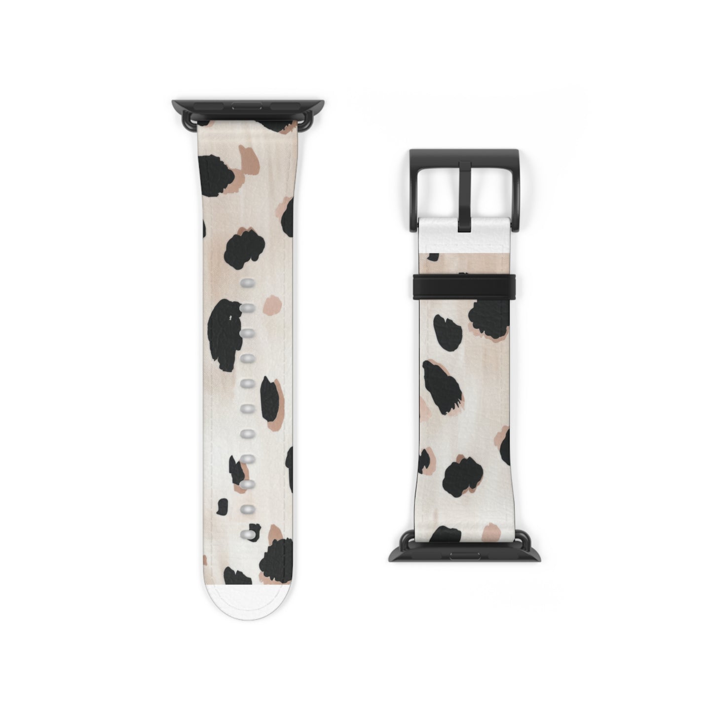 Trendy Animal Print Apple Watch Band, Chic Leopard Print Accessory, Fashion-Forward Watch Band, Unique Gift Idea. Apple Watch Band Apple Watch Straps For Series 4 5 6 7 8 9 ULTRA SE 38/40/41mm & 42/44/45mm Vegan Faux Leather Band