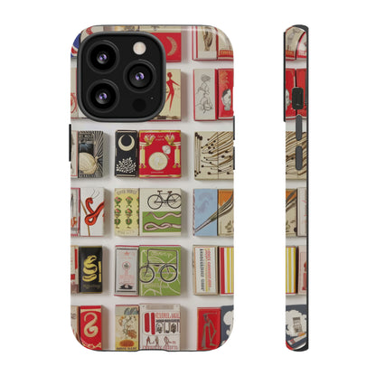 Matchbook Phone Case, Tough Phone Cases