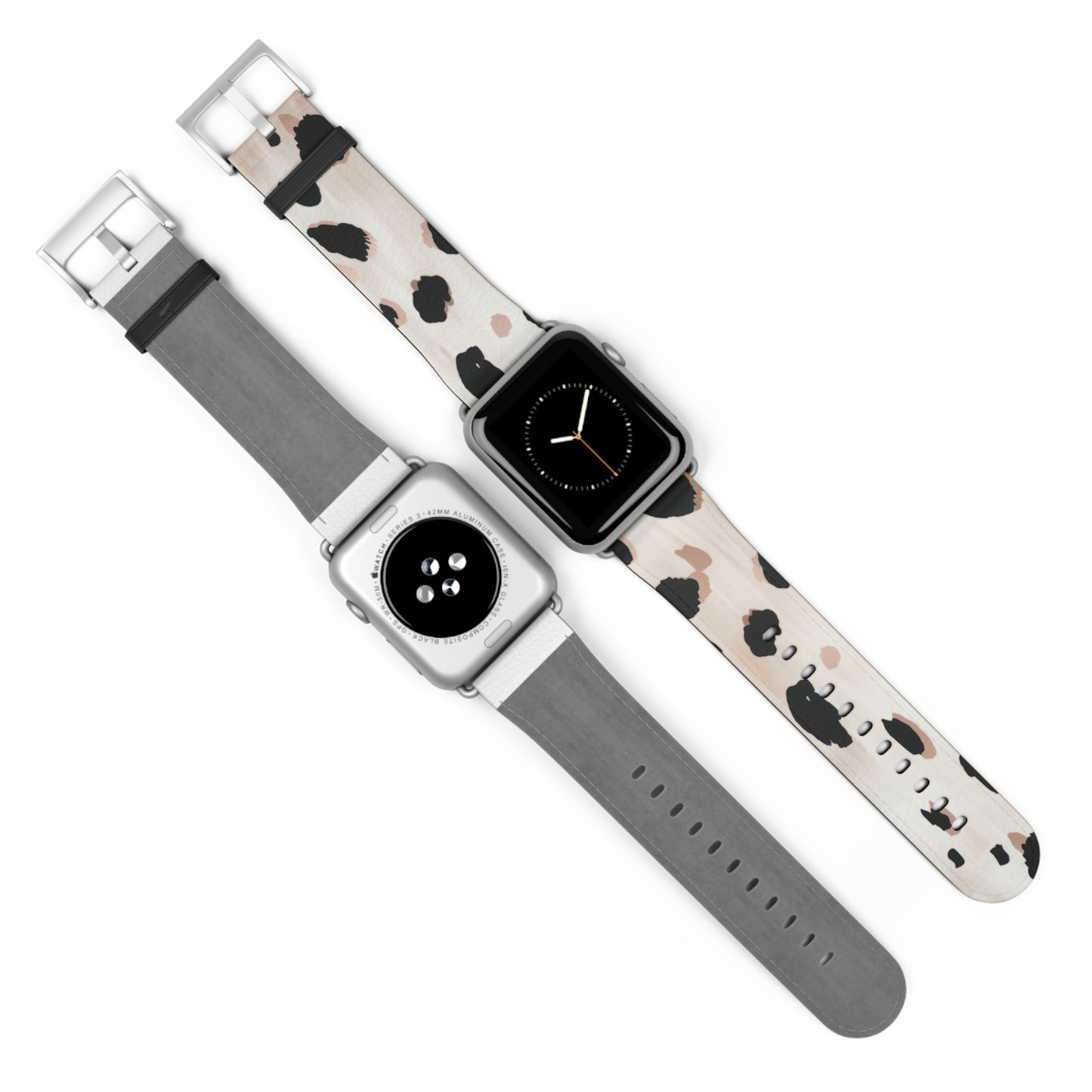 Trendy Animal Print Apple Watch Band, Chic Leopard Print Accessory, Fashion-Forward Watch Band, Unique Gift Idea. Apple Watch Band Apple Watch Straps For Series 4 5 6 7 8 9 ULTRA SE 38/40/41mm & 42/44/45mm Vegan Faux Leather Band