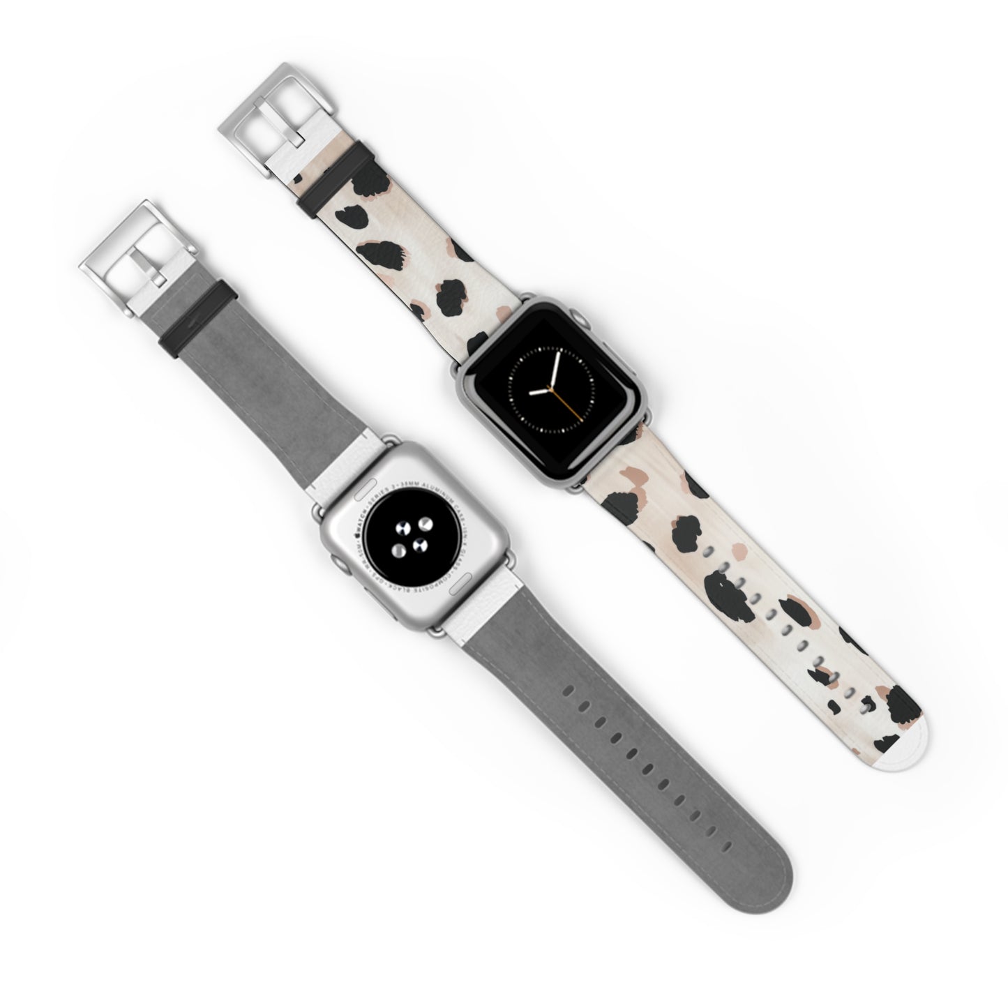 Trendy Animal Print Apple Watch Band, Chic Leopard Print Accessory, Fashion-Forward Watch Band, Unique Gift Idea. Apple Watch Band Apple Watch Straps For Series 4 5 6 7 8 9 ULTRA SE 38/40/41mm & 42/44/45mm Vegan Faux Leather Band