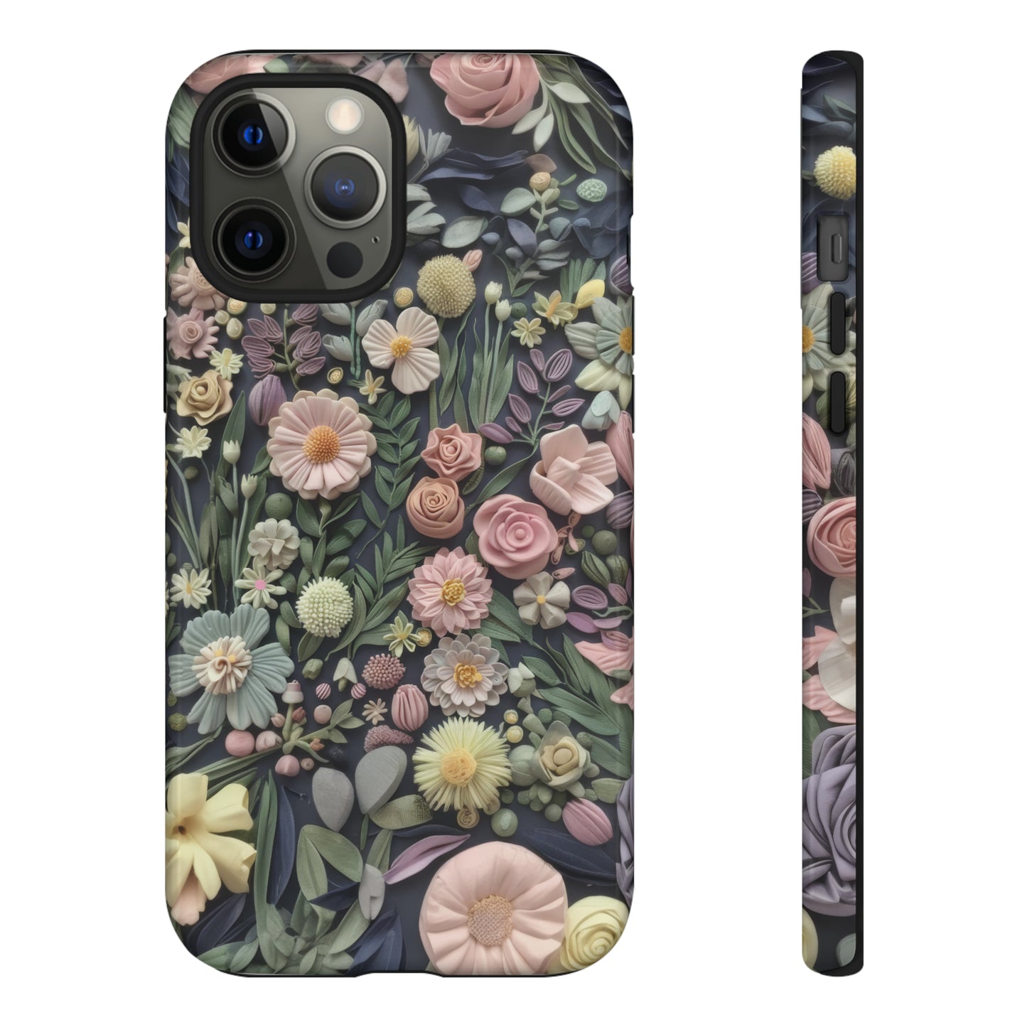 Custodia per iPhone Blossoming Abundance, design floreale vintage, cover per smartphone chic e protettiva, custodie per telefoni resistenti