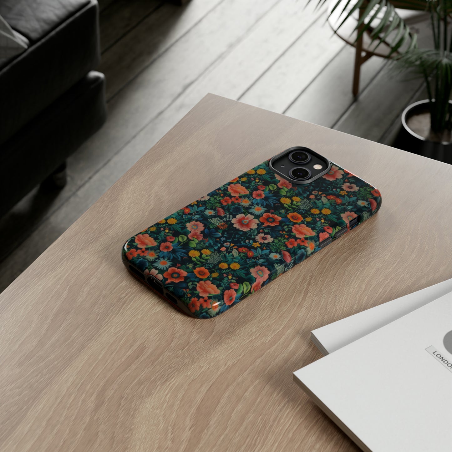 Custodia per iPhone Prato vibrante, esplosione floreale colorata, cover per telefono resistente ed elegante, custodie per telefono resistenti