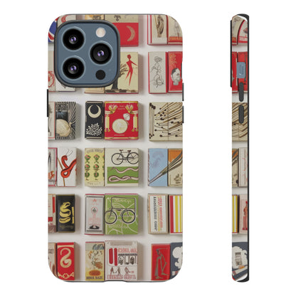 Matchbook Phone Case, Tough Phone Cases