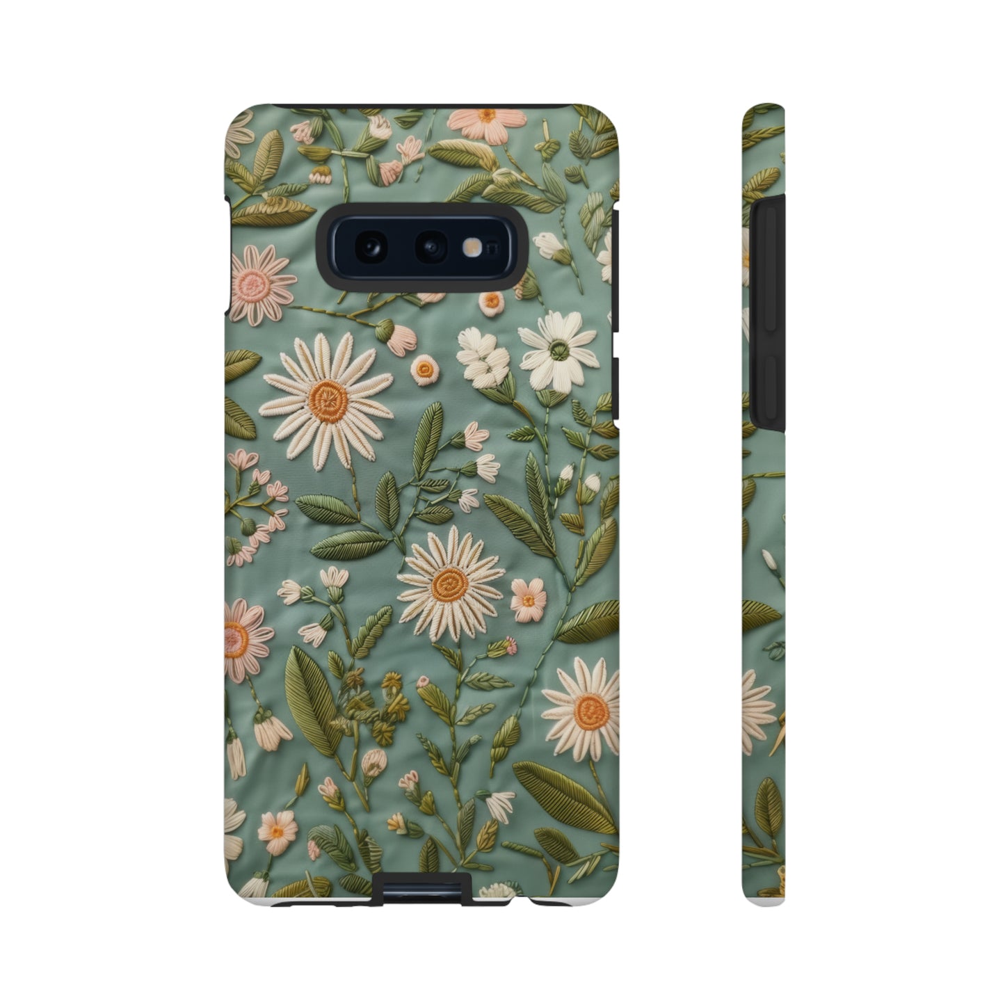 Custodia per telefono Serene Daisy Garden, cover dal design floreale Spring Bloom per smartphone, custodie per telefoni resistenti 