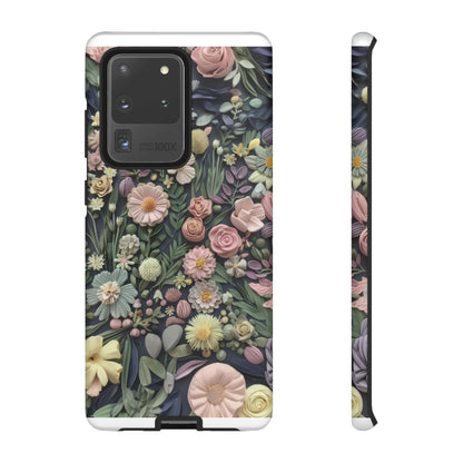 Custodia per iPhone Blossoming Abundance, design floreale vintage, cover per smartphone chic e protettiva, custodie per telefoni resistenti