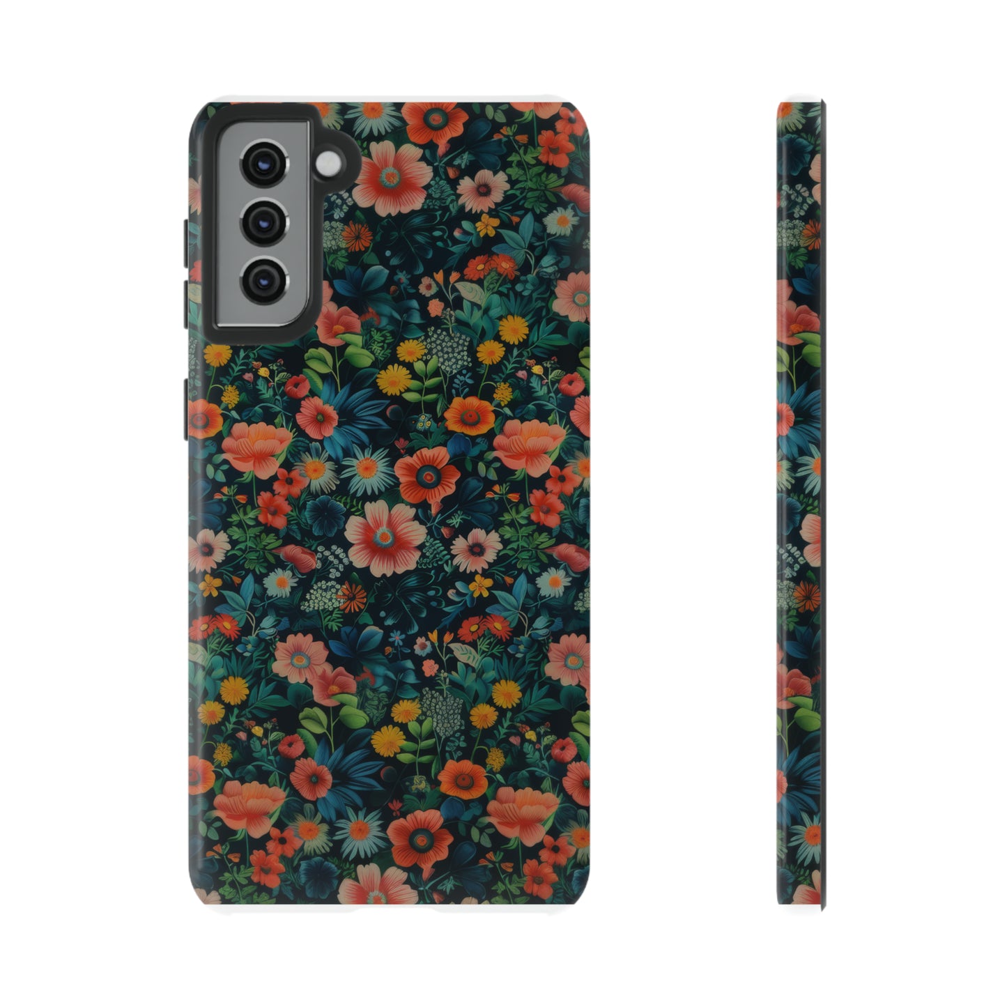 Custodia per iPhone Prato vibrante, esplosione floreale colorata, cover per telefono resistente ed elegante, custodie per telefono resistenti