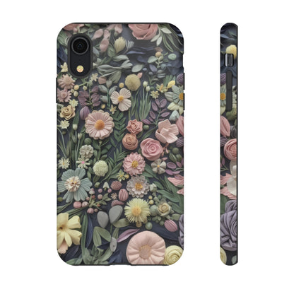 Custodia per iPhone Blossoming Abundance, design floreale vintage, cover per smartphone chic e protettiva, custodie per telefoni resistenti