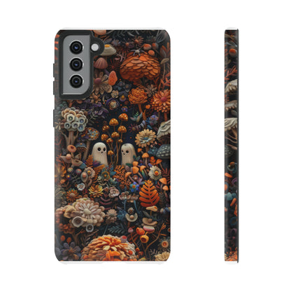 Zauberhafte Wald iPhone Hülle, Mystisches Pilz &amp; Laub Design, Zauberhafte Schutzhülle, Robuste Handyhüllen