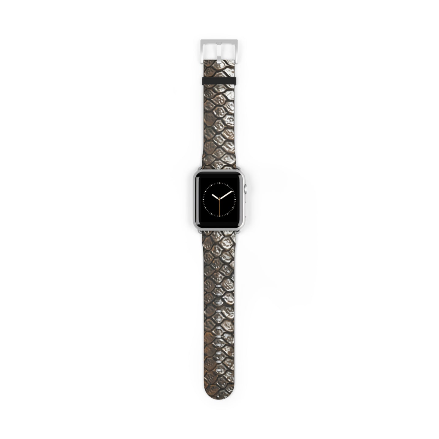 Luxurious Snakeskin Apple Watch Band, Chic Reptile Print Accessory, High-End Fashion Watch Band, Unique Style Gift. Apple Watch Band Apple Watch Straps For Series 4 5 6 7 8 9 ULTRA SE 38/40/41mm & 42/44/45mm Vegan Faux Leather Band