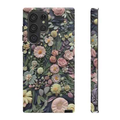 Custodia per iPhone Blossoming Abundance, design floreale vintage, cover per smartphone chic e protettiva, custodie per telefoni resistenti