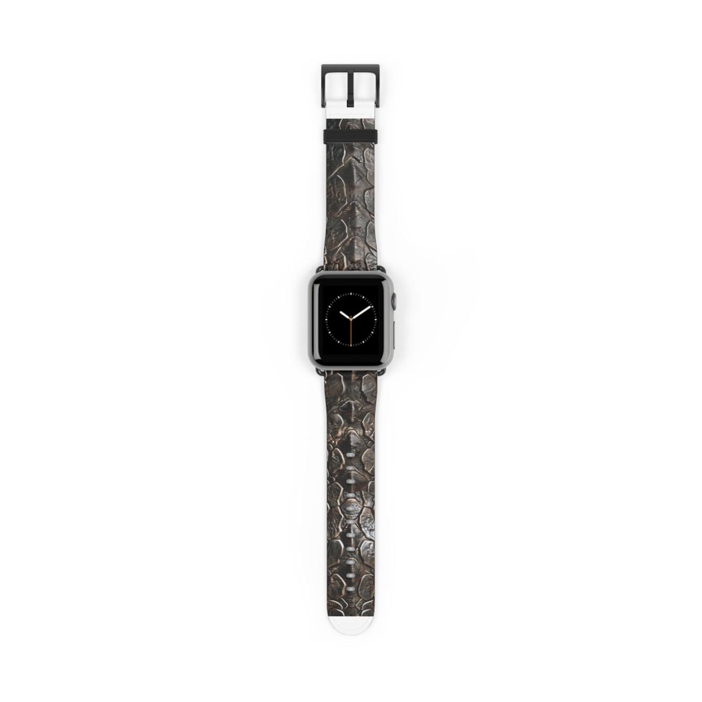 Einzigartiges, von Geoden inspiriertes Apple Watch-Armband | Armband mit künstlerischem Steinmuster. Apple Watch-Armband Apple Watch-Armbänder für Serie 4, 5, 6, 7, 8, 9, ULTRA SE, 38/40/41 mm und 42/44/45 mm, veganes Kunstlederarmband 