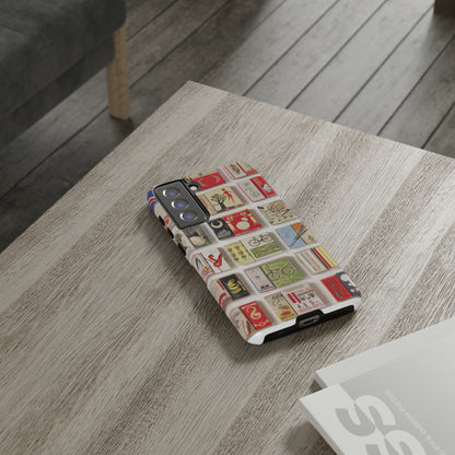 Matchbook Phone Case, Tough Phone Cases