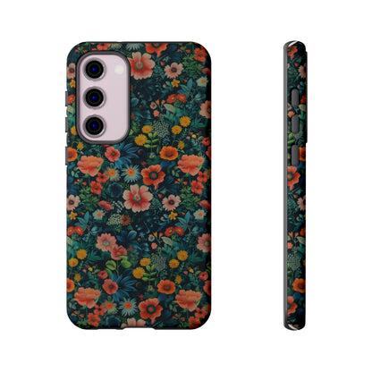 Custodia per iPhone Prato vibrante, esplosione floreale colorata, cover per telefono resistente ed elegante, custodie per telefono resistenti