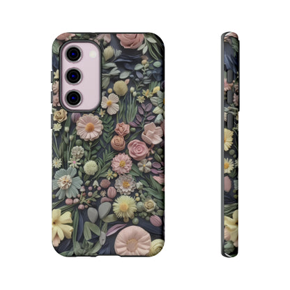 Custodia per iPhone Blossoming Abundance, design floreale vintage, cover per smartphone chic e protettiva, custodie per telefoni resistenti