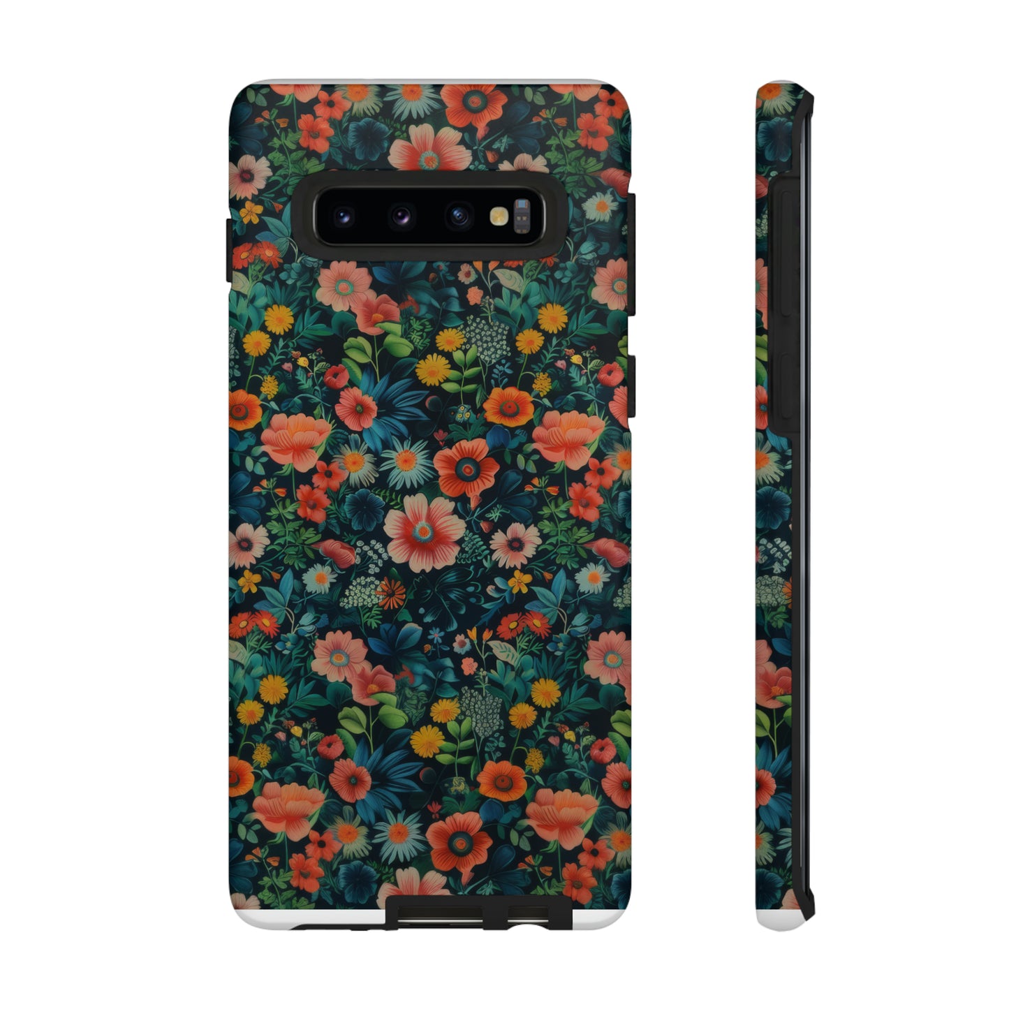 Custodia per iPhone Prato vibrante, esplosione floreale colorata, cover per telefono resistente ed elegante, custodie per telefono resistenti